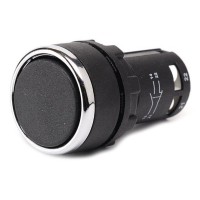 Моноблочная кнопка EMAS MB102DH (1НО+1НЗ) черная