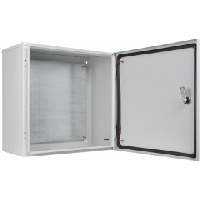 Металевий корпус Аско-Укрем Ubox з монтажною панеллю 400х400х250мм IP54