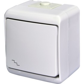 Вимикач прохідний Eti Hermetics VHE-3 IP54 білий (4668002)