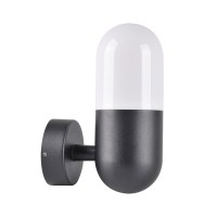 Вуличний світильник Goldlux 314147 Horten E27 1x10W IP44 BK