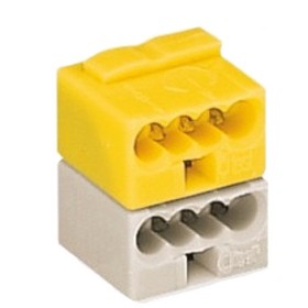 Микро-клемма для распределительных коробок, на 8 проводников, 243-212 темно-серая, WAGO