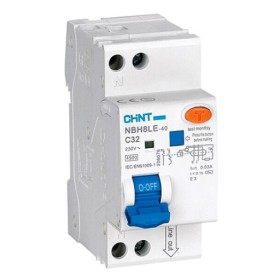 Дифференциальный выключатель Chint NBH8LE-40 1P+N C6 30мА AC 4,5кА (206060)