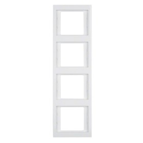 Рамка 4-місна, вертикальна, полярна білизна Berker K.1