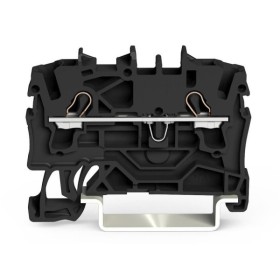 Проходная клемма Wago 2002-1205 Topjob S 2,5мм (черная)