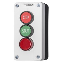 Тримісний пост керування Аско-Укрем XAL-B371H29 «Старт1-Стоп-Сигнал» (A0140020018)