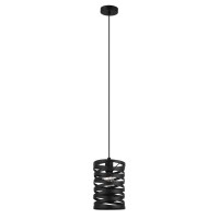 Подвесной светильник, люстра Eglo 99346 Cremella E27 1x40W IP20 черный