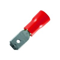 Роз'єм "папа" TNSy MDD1,25-250 (0,5-1,5/6,3-0,8) 100шт червоний (TNSy5500569)