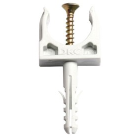 Забивний тримач із засувкою та дюбелем DKC 51332 Ø32мм