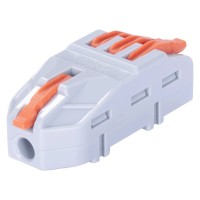 Самозажимной клеммник E.Next e.lc.pro.aw.uni.pl.1-3 соединительный универсальный (p0660013)