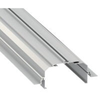 Профиль монтажный для светодиодной ленты Lumines Largo M4 серебро