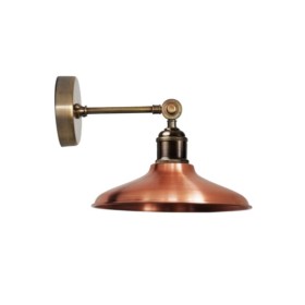 Бра, настінний світильник PikArt 1200-2-PA мідний
