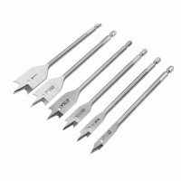 Набор плоских сверл по дереву Tolsen 6шт 10-25мм (75656)