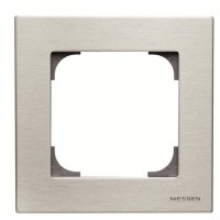 Одномісна рамка ABB Sky 2CLA857100A1401 8571 AI (сталь)