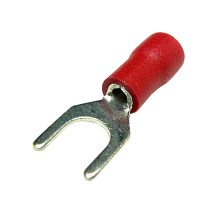 Вилочний наконечник TNSy SV1,25-6 (0,5-1,5/6) з ізоляцією 100шт червоний (TNSy5500590)