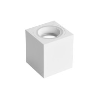 Cветильник точечный накладной MANHATTAN-L GU10 IP20 квадрат белый Violux ( 341001 )