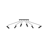 Люстра Nowodvorski 6505 Eye Super GU10 6x10W IP20 чорна