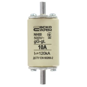 Запобіжник Аско-Укрем NH00 10A gG (A0050010007)