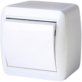 Одноклавішний вимикач E.Next e.aqua.1111.gr IP44 (s035051)