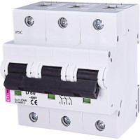 Автоматический выключатель ETI 002155732 ETIMAT 10 3p D 100А (15 kA)