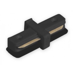 Посилений прямий конектор Feron 6586 LD1100 для однофазного шинопроводу (чорний)