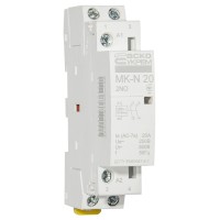 Модульный контактор Аско-Укрем MK-N 2P 20A 2NO (A0040030024)