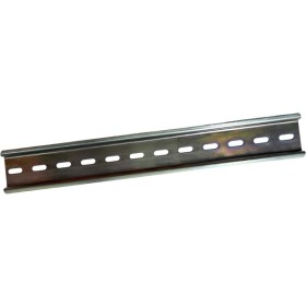 DIN-рейка Promfactor FD 35x7.5 (1мм) з перфорацією 6x15 (150мм)