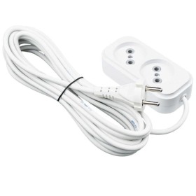 Подовжувач PIN 2р 5м 2х0,75 без заземлення ( 802050 )