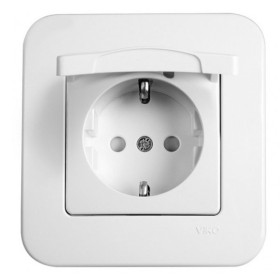 Розетка біла VIKO Rollina
