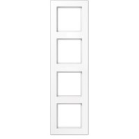 Рамка 4-постовая Jung A creation AC584WW белый