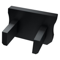 Заглушка Lumines для типа X без отверстия чёрный