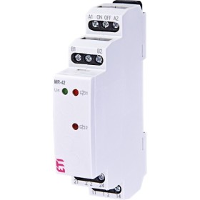 Імпульсне реле з функцією пам'ять ETI 002470008 MR-42 UNI 12-240V AC/DC (2x16A AC1)