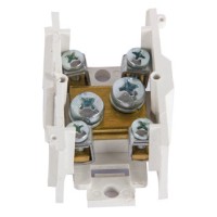 Прохідна клемна колодка E.Next e.tc.main.brass.35 1х35мм.кв./4х6мм.кв. (p0820001)