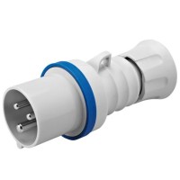 Переносная вилка GEWISS IP44 2P+E 16A 230В (GW60004H)