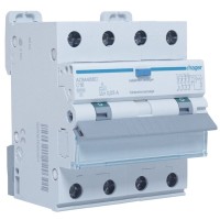 Диференціальний автоматичний вимикач Hager ADM466C 6kA C-16A 30mA