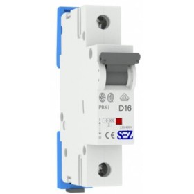 Однополюсный автомат SEZ 61 D 16А (PR61D16А)