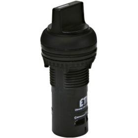 Поворотный моноблочный переключатель Eti ECS3S-S30-20 2NO 3-х позиционный без фиксации 1-0-2 30° черный (4771645)