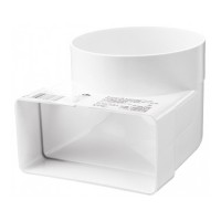 Коліно Vents 55х110/D100