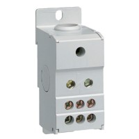 Блок розгалужувальний Hager 160A (вхід 1х70мм2; вихід 6х16мм2)