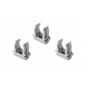 Кріплення для гофрованої труби 32мм світло-сіре СКІМ ( С1401004 )