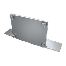 Заглушка Lumines для типу TALIA M3 без отвору повна срібло