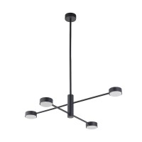 Люстра Nowodvorski 7945 Orbit GX53 4x8W IP20 Чорна