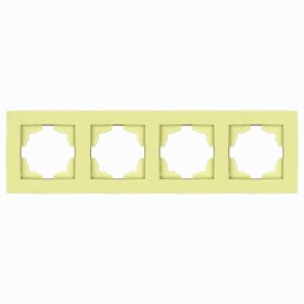 Рамка ELBI VEGA Colorline зелена 4-на (510-011810-228)