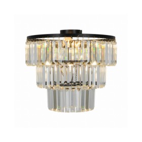 Люстра Zuma Line P17127-4-BK Tifanny E14 4x40W IP20