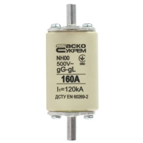 Запобіжник Аско-Укрем NH00 160A gG (A0050010017)