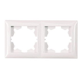 Рамка 2-местная TNSy Latina белая (TNSy5000055)