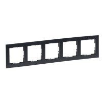 Рамка 5-постовая Legrand SUNO (графит) 721555