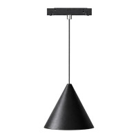 Магнітний трековий світильник Kloodi KDMG-CONE90 6W 3K BK LED 480Lm IP20 чорний