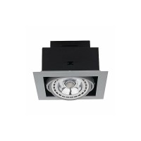 9573 Світильник вбудований Nowodvorski DOWNLIGHT SILVER I ES111 CN