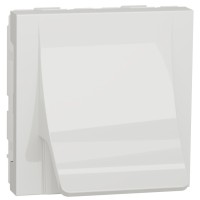 Накладка Schneider Electric NU386218 для виведення кабелю з розетки 16А 2М (білий)