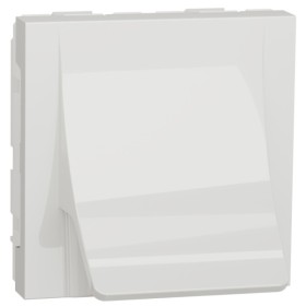 Накладка Schneider Electric NU386218 для вывода кабеля из розетки 16А 2М (белый)